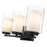 Z-Lite Willow Vanity, Matte Black, Inner White & Outer Clear