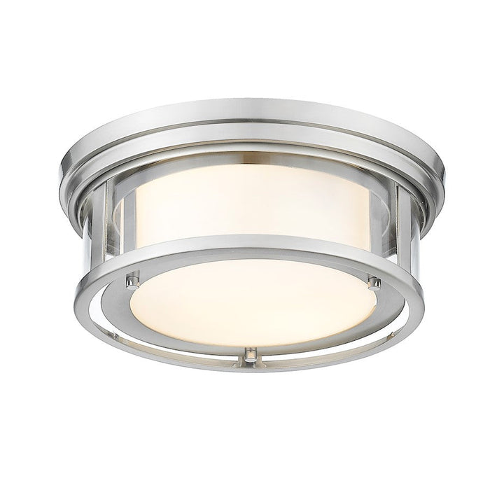 Z-Lite Willow 3 Light 6" Flush