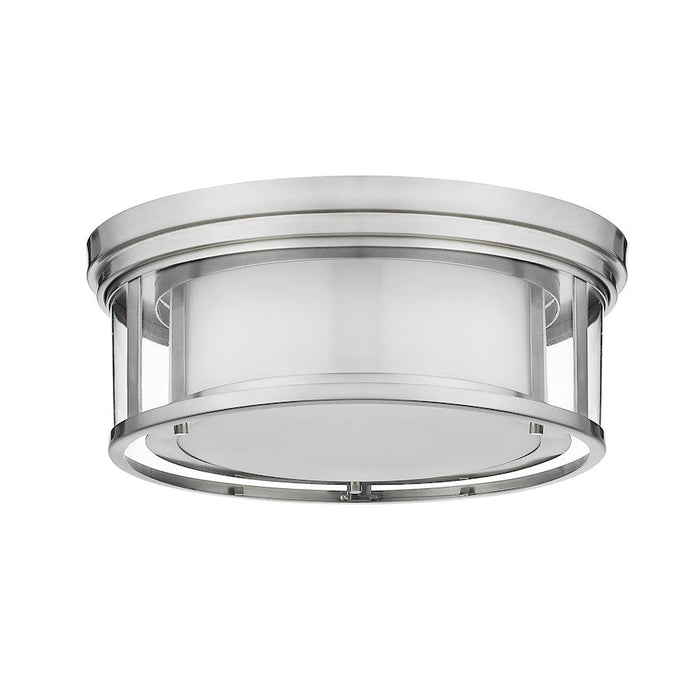 Z-Lite Willow 3 Light 6" Flush