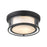 Z-Lite Willow 3 Light 6" Flush