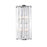 Z-Lite Monarch 4 Light Wall Sconce, Chrome/Clear - 439-4S-CH