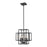 Z-Lite Titania 4 Light 14" Pendant, Matte Black - 454-14MB