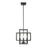 Z-Lite Titania 4 Light Pendant, Matte Black