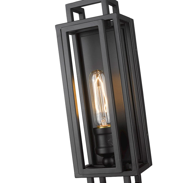 Z-Lite Titania Wall Sconce, Matte Black