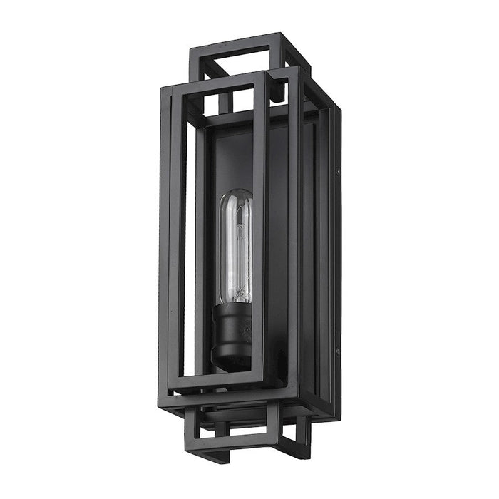 Z-Lite Titania Wall Sconce, Matte Black