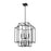 Z-Lite Titania 8 Light Pendant, Matte Black