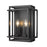 Z-Lite Titania 2 Light Wall Sconce, Matte Black - 454-2S-MB