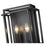 Z-Lite Titania Wall Sconce, Matte Black