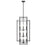 Z-Lite Titania 12 Light Pendant, Matte Black