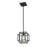 Z-Lite Titania 1 Light Mini Pendant, Matte Black - 454MP-MB