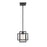 Z-Lite Titania 1 Light Mini Pendant, Matte Black