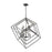 Z-Lite Euclid Linear Chandelier, Matte Black