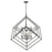 Z-Lite Euclid Linear Chandelier, Matte Black