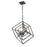 Z-Lite Euclid Small Chandelier, Matte Black