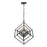 Z-Lite Euclid Small Chandelier, Matte Black