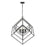 Z-Lite Euclid Chandelier, Matte Black