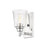 Z-Lite Bohin 1 Light Wall Sconce in Chrome/Clear Seedy