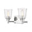 Z-Lite Bohin 2 Light Vanity in Chrome/Clear Seedy - 464-2V-CH