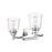 Z-Lite Bohin 2 Light Vanity in Chrome/Clear Seedy