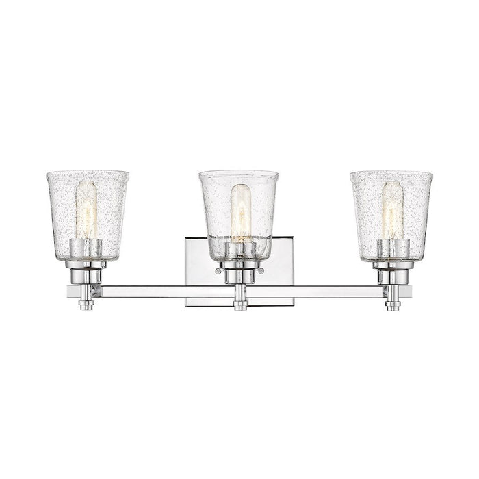 Z-Lite Bohin 3 Light Vanity in Chrome/Clear Seedy