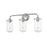 Z-Lite 3 Light Delaney 22" Vanity, Brushed Nickel - 471-3V-BN