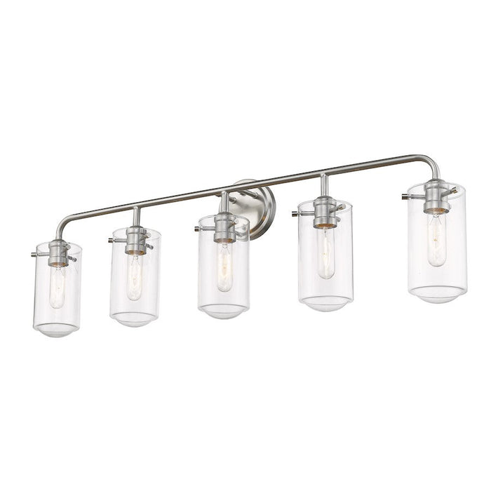 Z-Lite 5 Light Delaney 38" Vanity, Brushed Nickel - 471-5V-BN