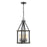 Z-Lite 3 Light Kirkland 12" Pendant, Ashen Barnboard - 472-3P-ABB