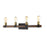 Z-Lite Kirkland 4 Light Vanity, Rustic Mahogany - 472-4V-RM