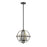 Z-Lite 3 Light Kirkland 14" Pendant, Ashen Barnboard - 472B14-ABB