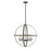 Z-Lite 6 Light Kirkland 26" Pendant, Ashen Barnboard - 472B26-ABB