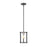 Z-Lite 1 Light Kirkland 7" Mini Pendant, Ashen Barnboard - 472MPR-ABB