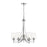 Z-Lite Joliet 5 Light Chandelier in Chrome/Clear - 473-5CH