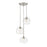 Z-Lite Harmony 3 Light 10" Pendant, Clear