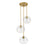 Z-Lite Harmony 3 Light 10" Pendant, Clear