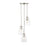 Z-Lite Ayra 3 Light 11.75" Pendant, Clear