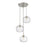 Z-Lite Chloe 3 Light 10" Pendant, Clear