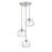 Z-Lite Chloe 3 Light 10" Pendant, Clear