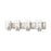 Z-Lite Beckett 4 Light Vanity in Brushed Nickel/Clear Seedy - 492-4V-BN