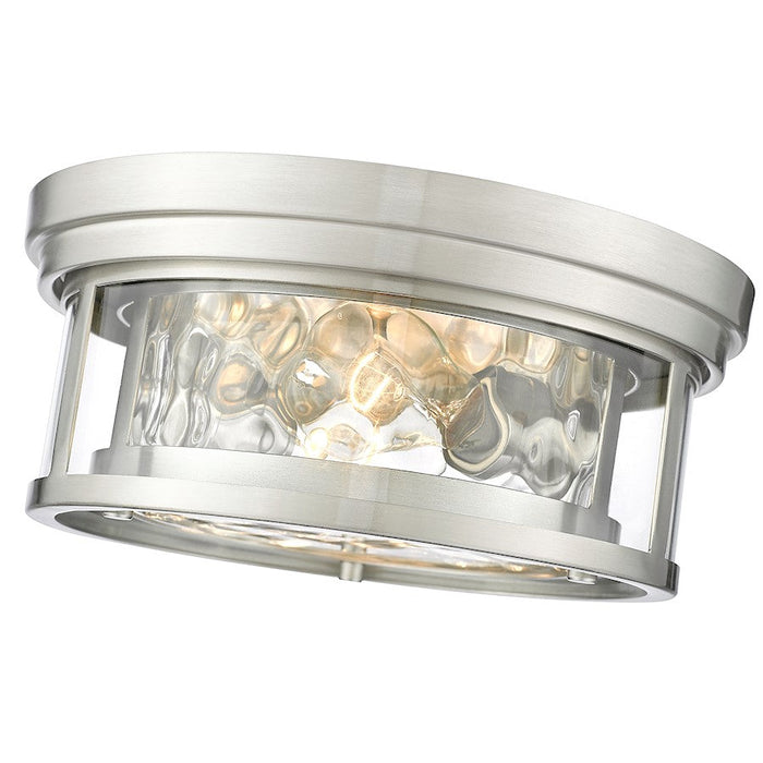 Z-Lite Clarion Flush Mount, Clear