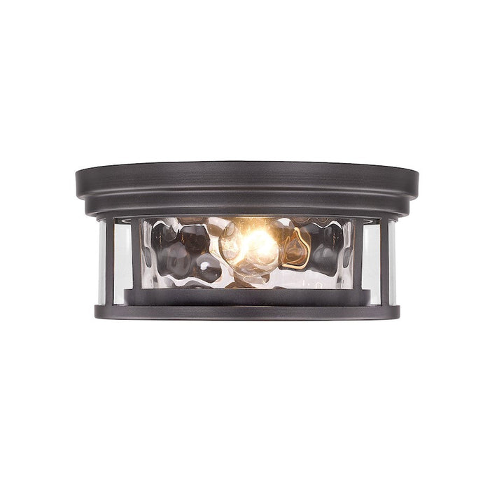 Z-Lite Clarion Flush Mount, Clear