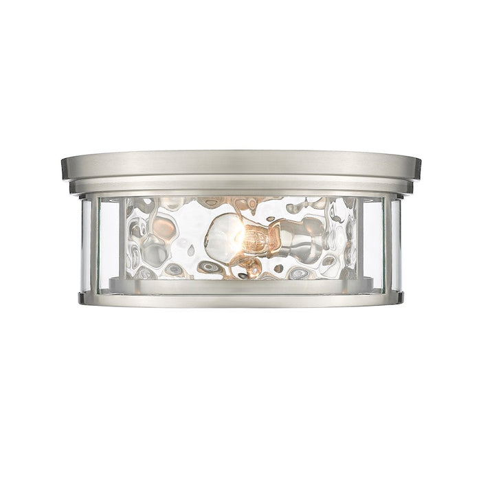 Z-Lite Clarion Flush Mount, Clear