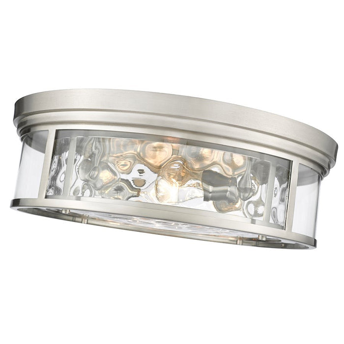 Z-Lite Clarion Flush Mount, Clear