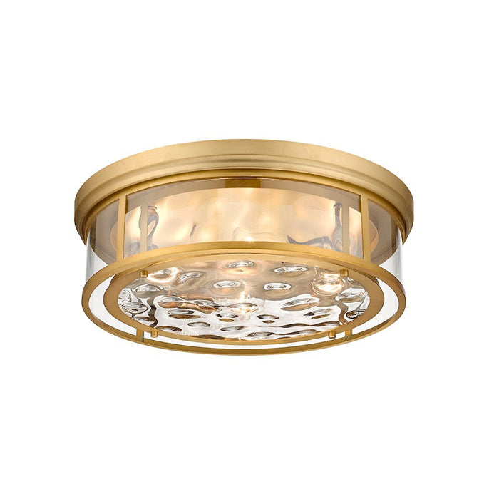 Z-Lite Clarion Flush Mount, Clear