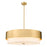 Z-Lite Counterpoint 6 Light Pendant, Modern Gold/White - 495P32-MGLD