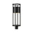 Z-Lite Luca 1 Light 31" Outdoor Post Mount, Black/Etched - 517PHB-BK-LED