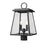 Z-Lite Broughton 2 Light 17" Outdoor Post Mount, Black/Clear - 521PHMR-BK