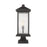 Z-Lite Portland 1 Light Sq. Pier Mount, Bronze/Clear - 531PHBXLS-SQPM-ORB