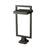 Z-Lite Luttrel 1 Light 31" Outdoor Pier, Black, Sand