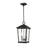 Z-Lite Beacon 2 Light Outdoor Chain Ceiling Fixture, Black/Clear - 568CHB-BK