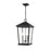 Z-Lite Beacon 3 Light Outdoor Chain Ceiling Fixture, Black/Clear - 568CHXL-BK